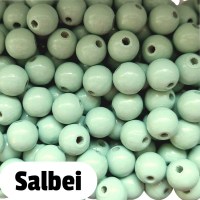 Holzperlen 10mm salbei5